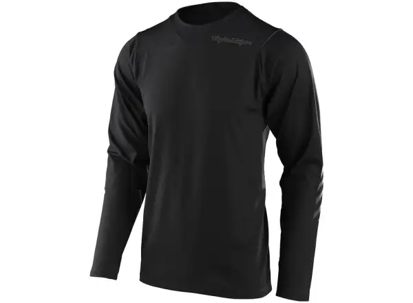 Troy Lee Designs Skyline Chill męska koszulka z długim rękawem solid black