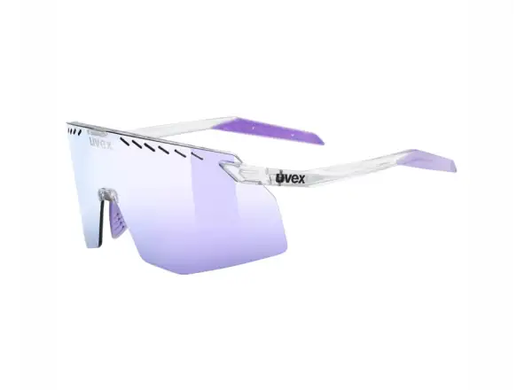 Uvex Pace Stage okulary rowerowe Clear/Mirror Pink