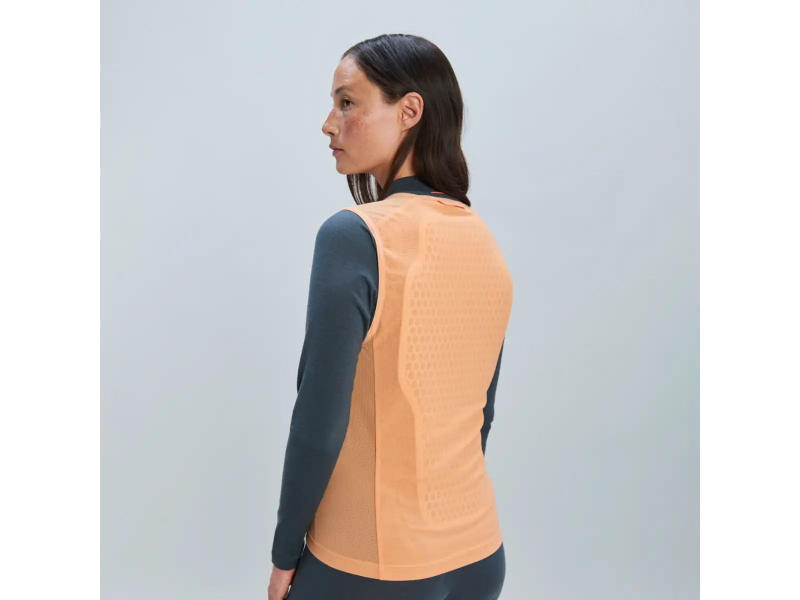 POC VPD Air Vest damska ochraniacza kamizelka Apricot Sunstone