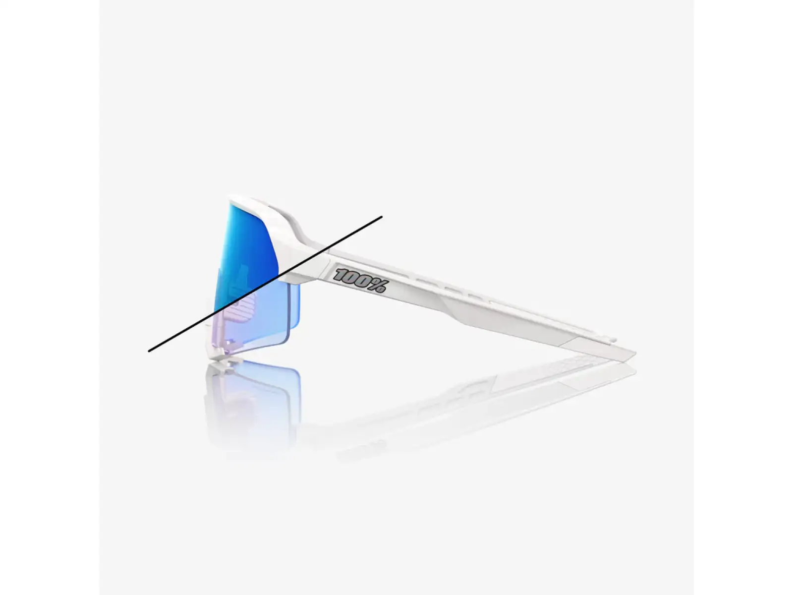 100% S3 LE okulary przeciwsłoneczne Bastille/Blue Mirror Photochromic