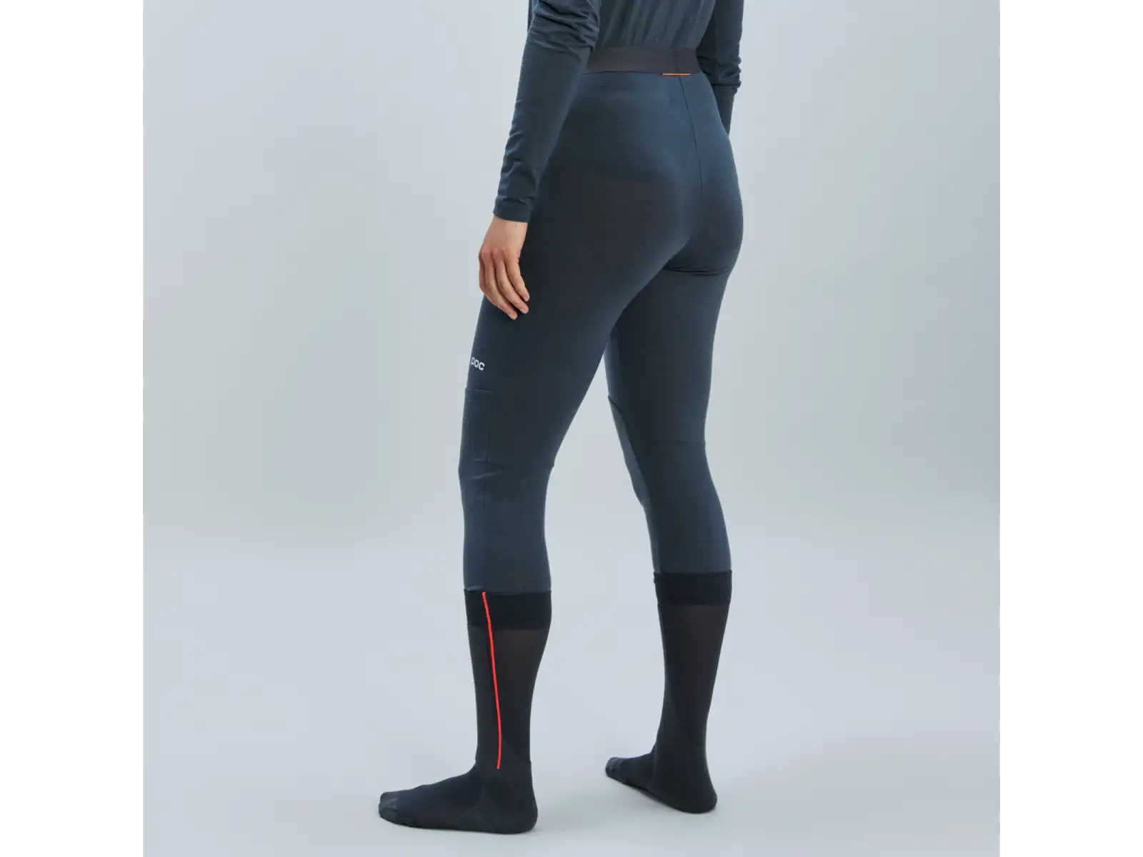 POC Merino 3/4 damskie spodnie sylvanite grey