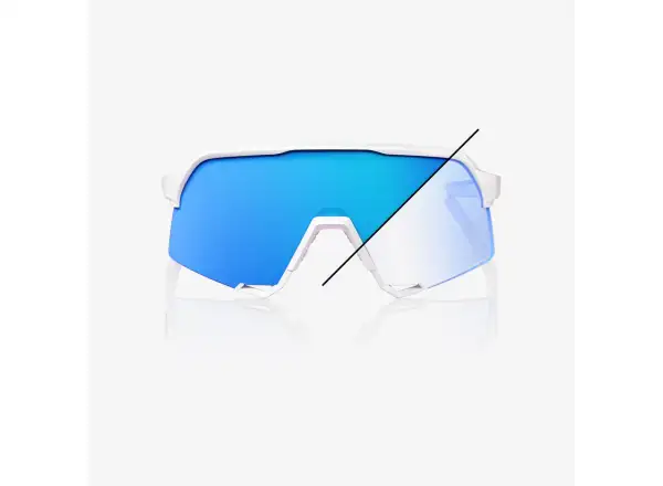 100% S3 LE okulary przeciwsłoneczne Bastille/Blue Mirror Photochromic