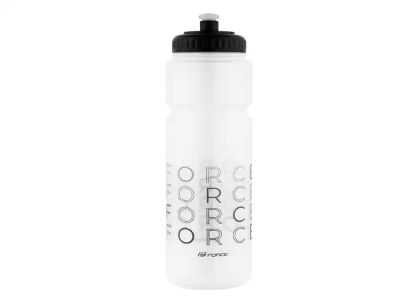 Force Enjoy bidon rowerowy 750 ml przezroczysty/czarny