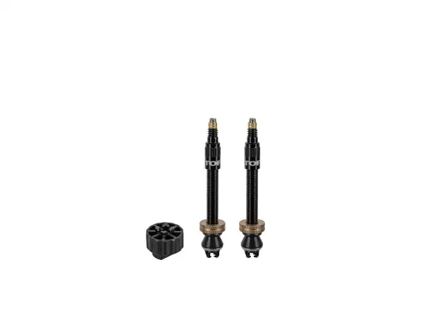 Topeak zestaw wentyli TURBOFLOW VALVE KIT 45mm