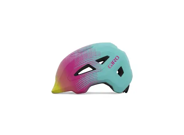 Giro Scamp II dziecięcy kask Mat Teal/Pink Towers