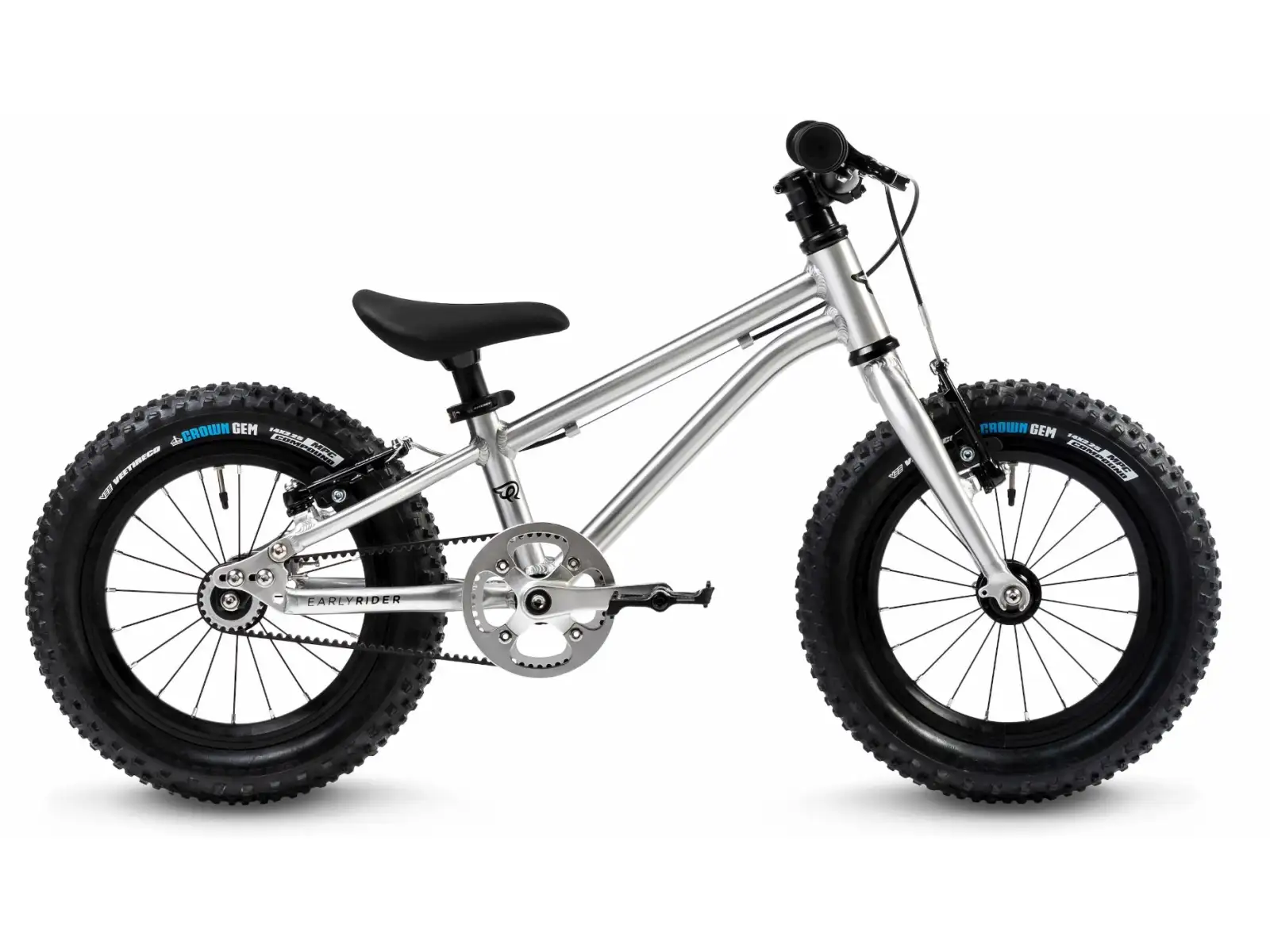 Early Rider Seeker 14 rower dziecięcy Brushed Aluminium