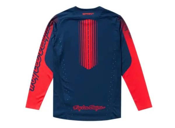 Troy Lee Designs Sprint męska koszulka z długim rękawem Segment Midnight