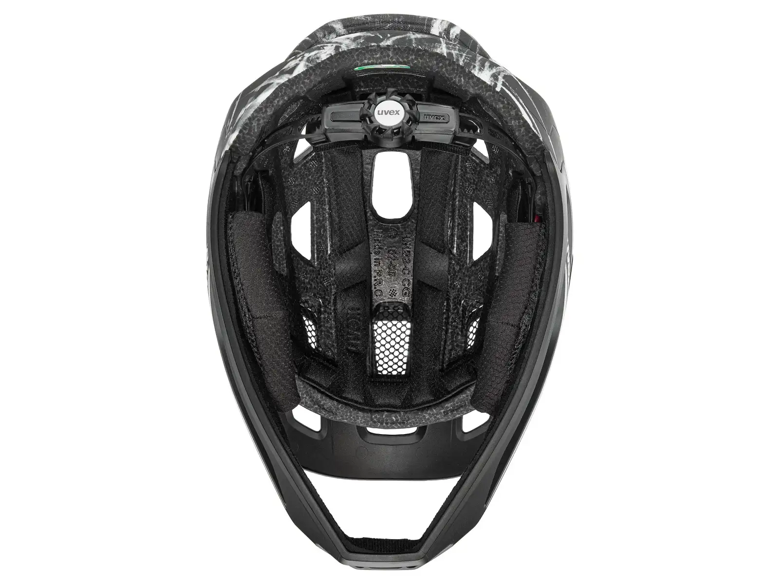 Uvex React JR Fullface kask MTB White Matt