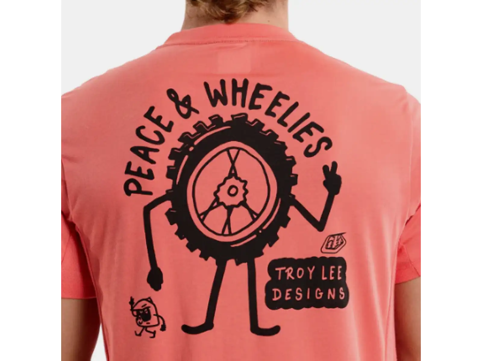 Troy Lee Designs Skyline Ride Tee męska koszulka z krótkim rękawem P&W Melon