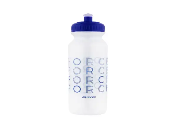 Force Enjoy bidon rowerowy 500 ml przezroczysty/niebieski