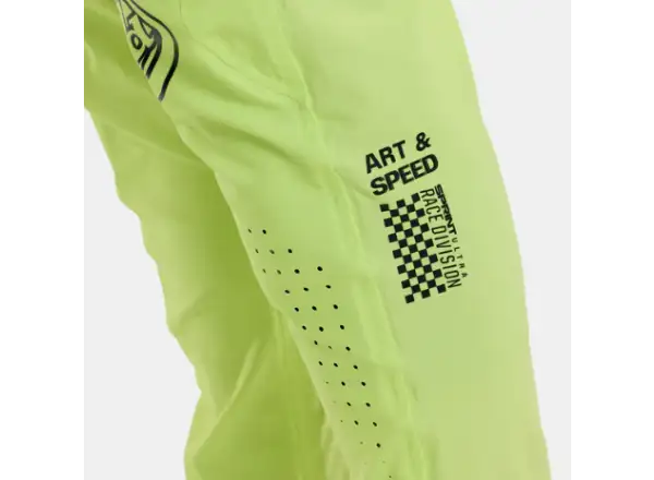 Troy Lee Designs Sprint Ultra Mono męskie spodnie Glo Yellow
