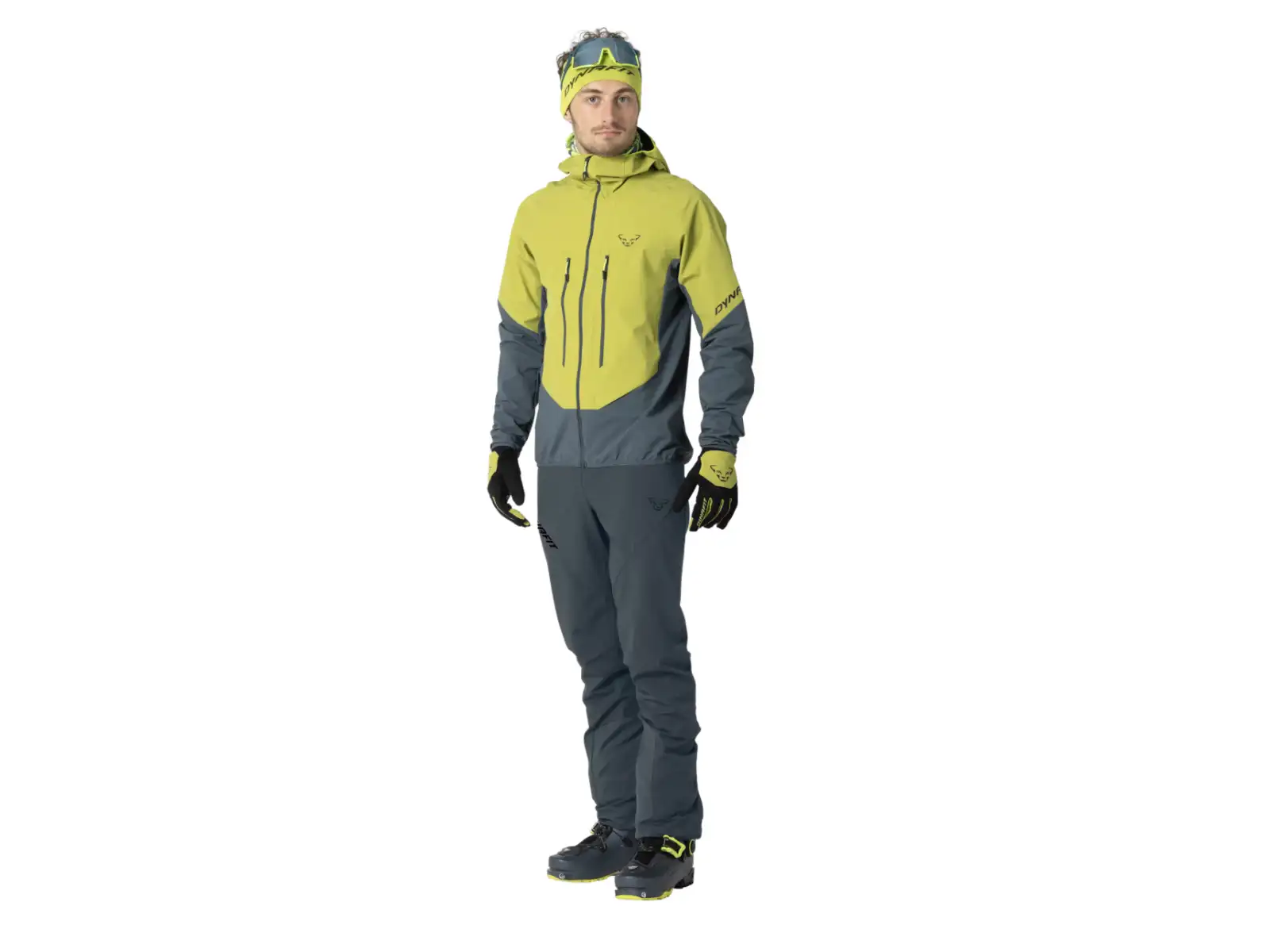 Dynafit Blacklight Softshell męska kurtka Golden Lime