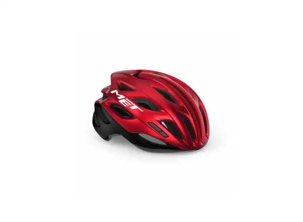 MET Estro MIPS kask czerwony/czarny metaliczny