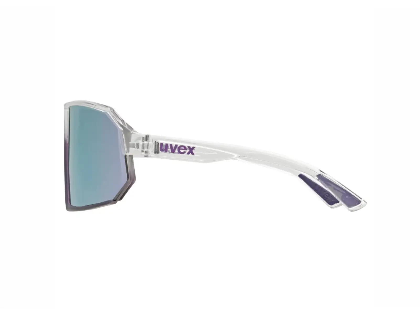 Uvex Sportstyle 237 okulary Clear/Met Purple/Mirror Lavender