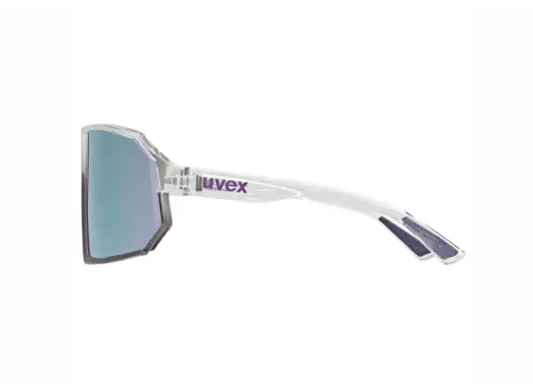 Uvex Sportstyle 237 okulary Clear/Met Purple/Mirror Lavender