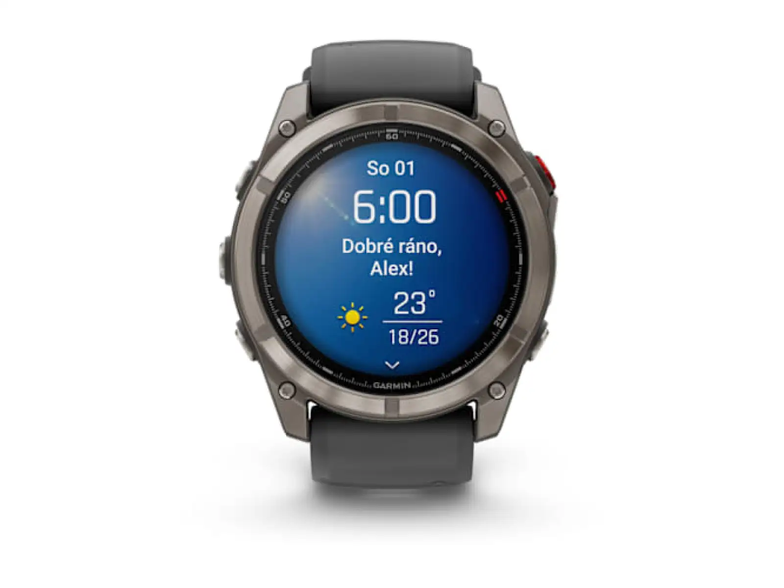 Garmin fenix 8 Pro 51 mm AMOLED Sapphire inteligentny zegarek Titanium Graphite/Black