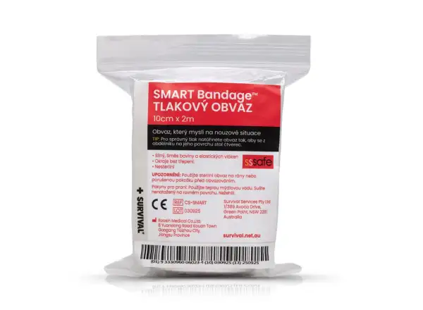 Survival Smart Bandage opatrunek uciskowy 10 cm x 2m