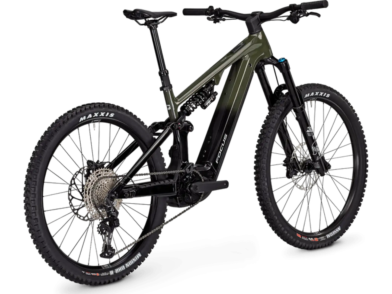 Focus SAM2 6.8 800 Wh w pełni zawieszony rower elektryczny Urbangreen/Magiclack