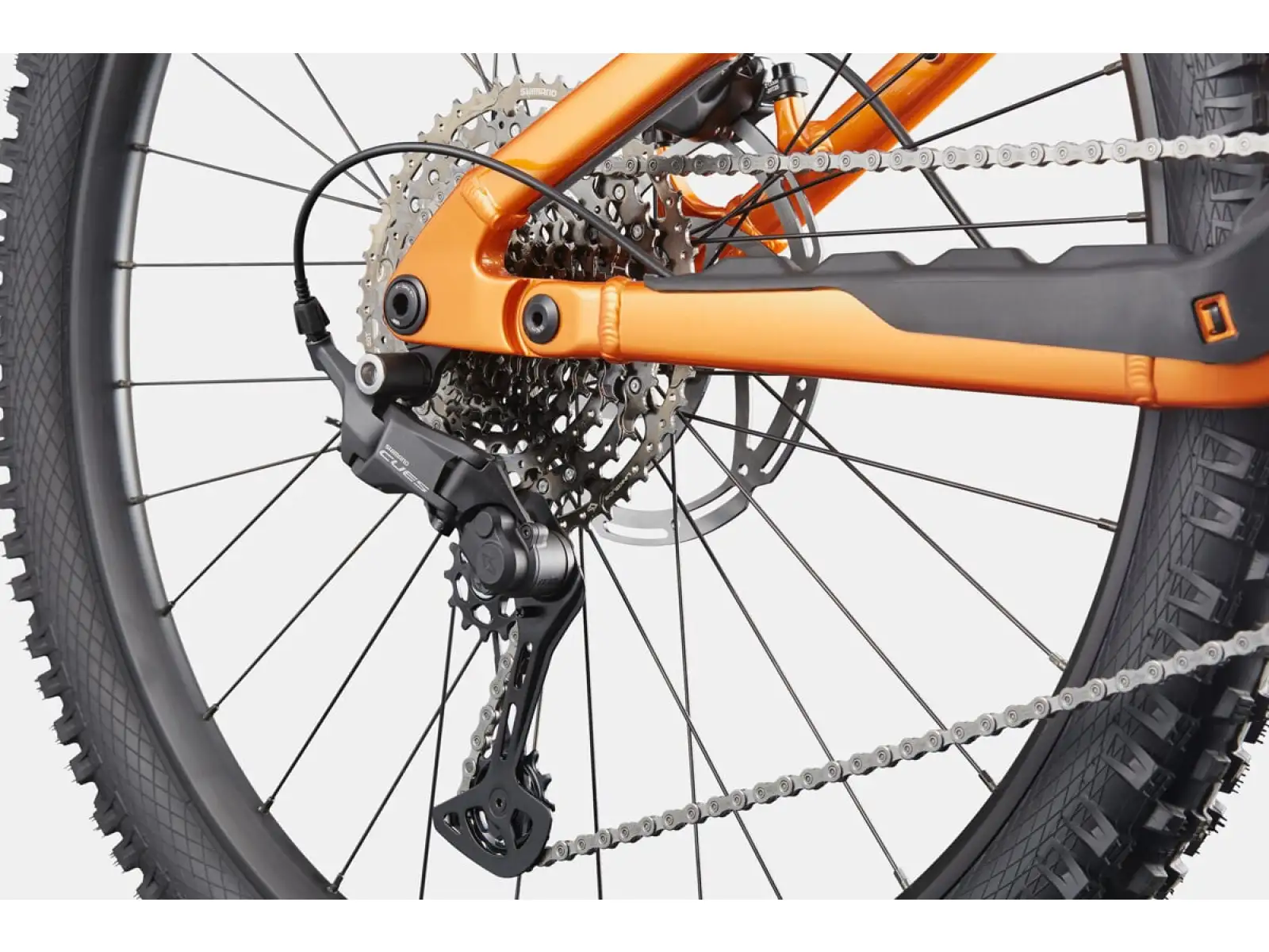 Cannondale Moterra 4 rower elektryczny z pełnym zawieszeniem Tiger Eye
