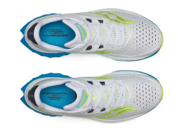 Saucony Endorphin Speed 4 męskie obuwie White/Viziblue