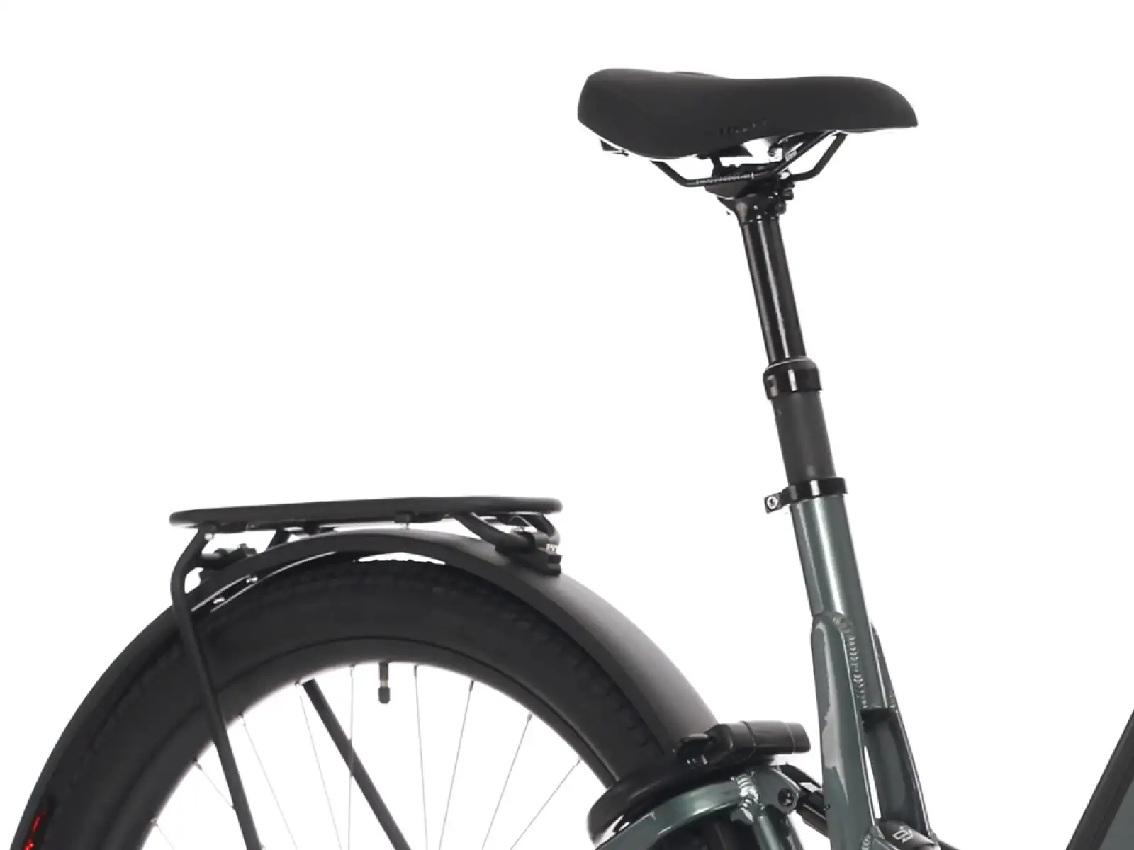 Rock Machine Crossride e450 FS niskie wejście całkowicie zawieszony rower elektryczny Ocean Grey/Black