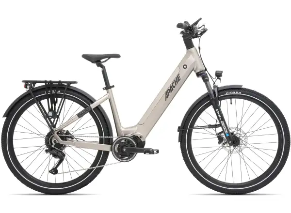Apache Rio Grande 3 MX 720 Wh niskoramowy rower elektryczny Cappuccino