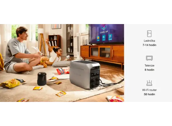EcoFlow DELTA 3 Plus stacja ładująca