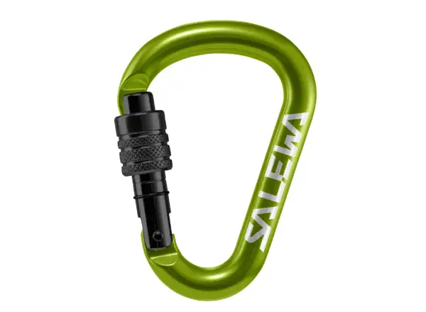 Salewa HMS Screw G2 karabinek S Fluo Green