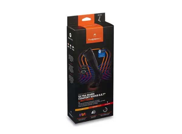 Thermic Ultra Warm Comfort Socks S.E.T. ogrzewane skarpety + S-Pack 1400B bateria zestaw