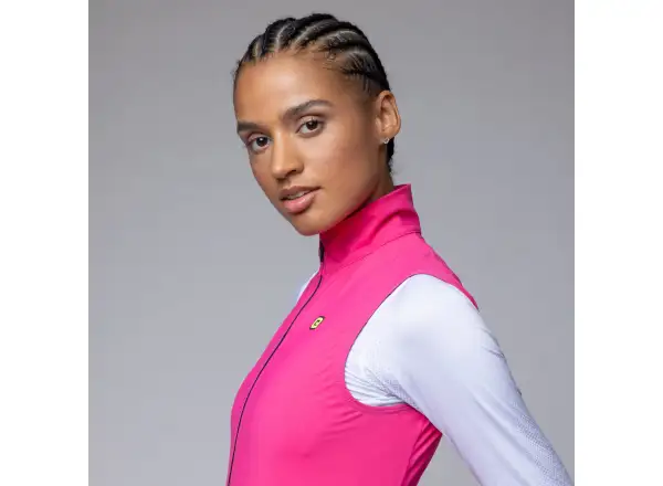 Alé Klimatik Guscio Racing 2.0 damska kamizelka kolarska Fuchsia