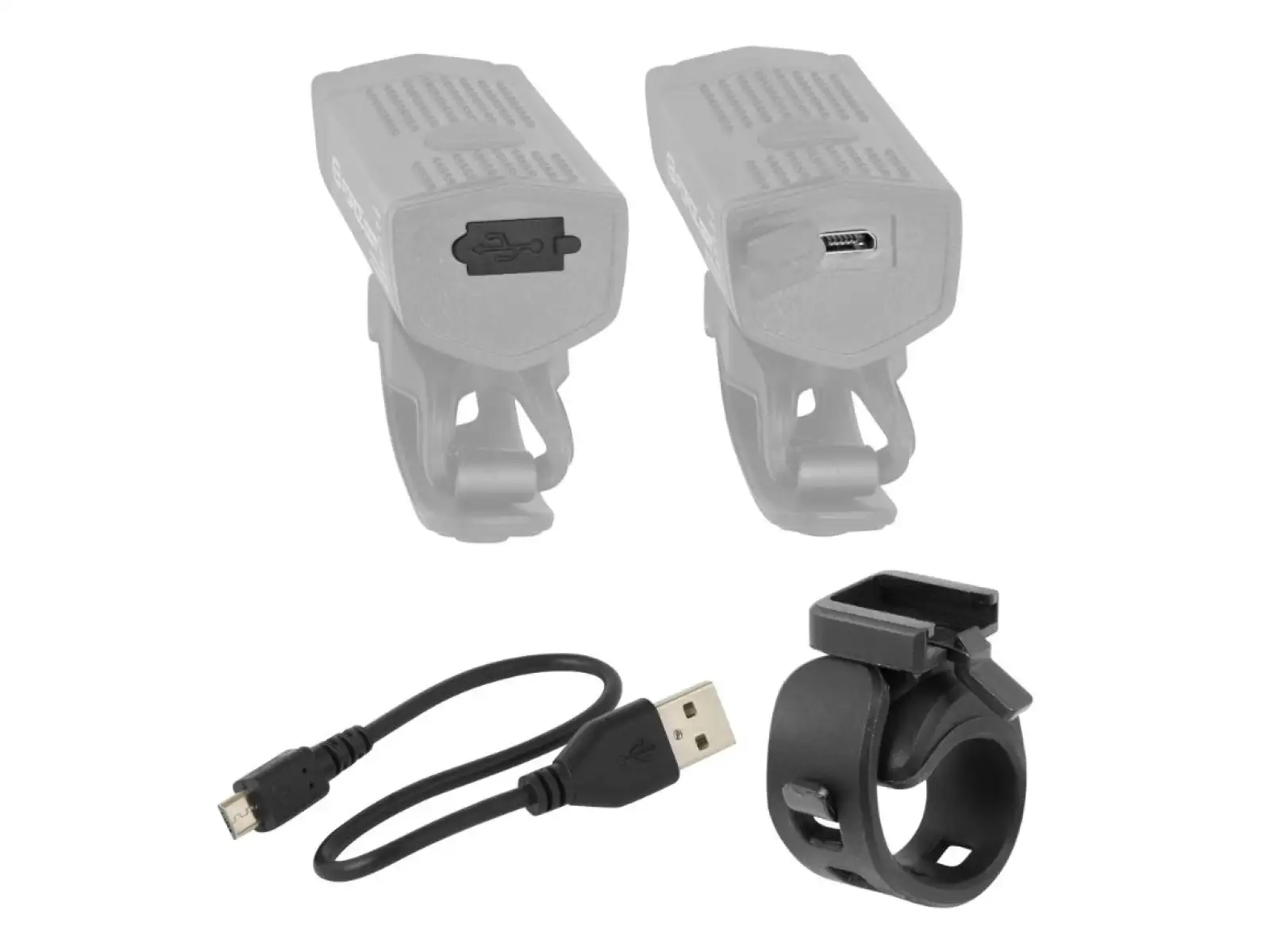Force Dot zestaw świateł przednie i tylne USB