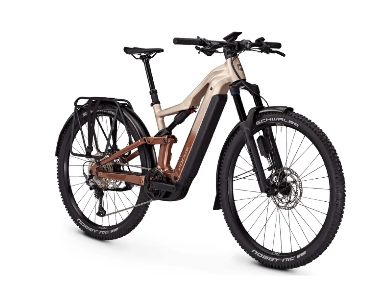 Focus Thron2 6.8 EQP ABS górski rower elektryczny 800 Wh Adamantsilver/Platinumbronze