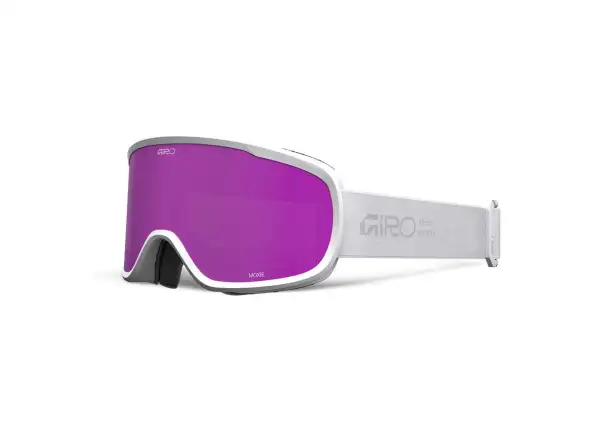 Giro Moxie damskie gogle narciarskie White Stacked/Amber Pink/Yellow (2szyby)