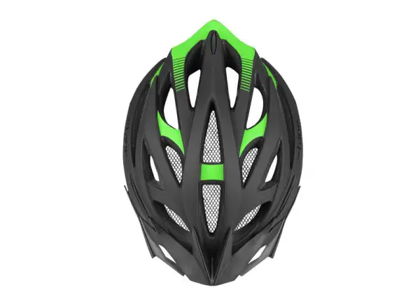 Etape Magnum kask rowerowy czarny/zielony mat
