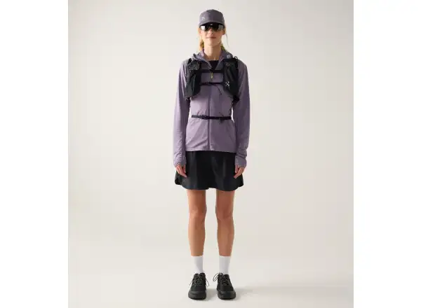 Haglöfs L.I.M Mid Multi Hood damska bluza z kapturem Purple Fog