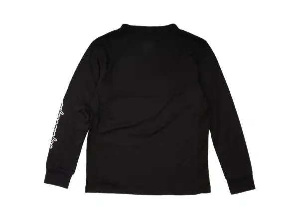 Troy Lee Designs Skyline Ride Tee dziecięca koszulka z długim rękawem Signature Black