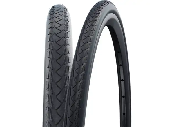 Schwalbe Marathon Plus opona na wózek inwalidzki 24x1,00" drut czarna