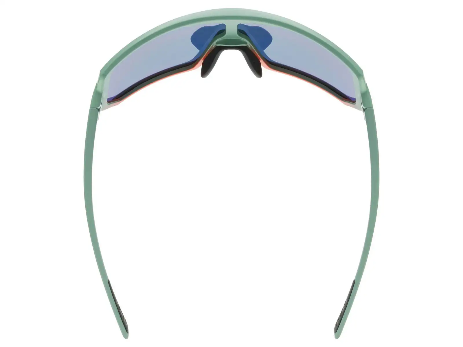 Uvex Sportstyle 235 okulary Moss Green Grapefruit Mat/Mirror Red (cat. 2)