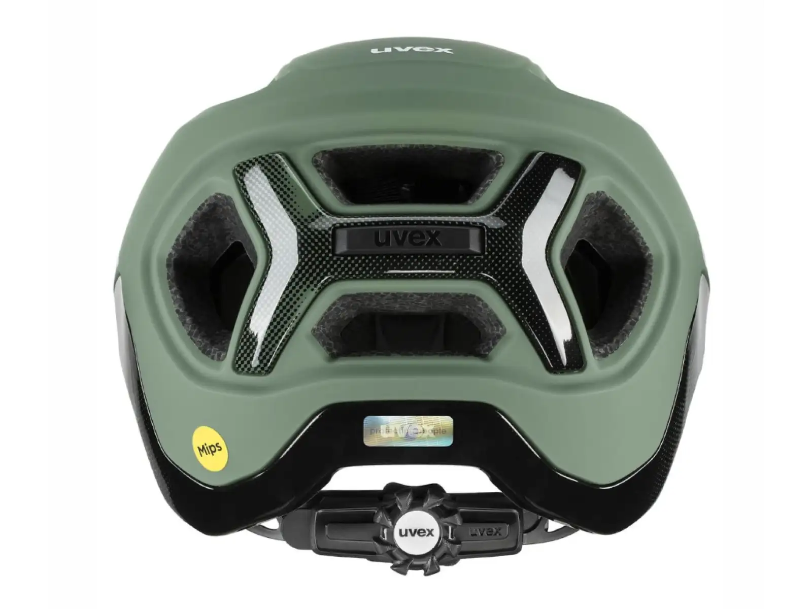Uvex React MIPS MTB kask Moss Green/Black Matt