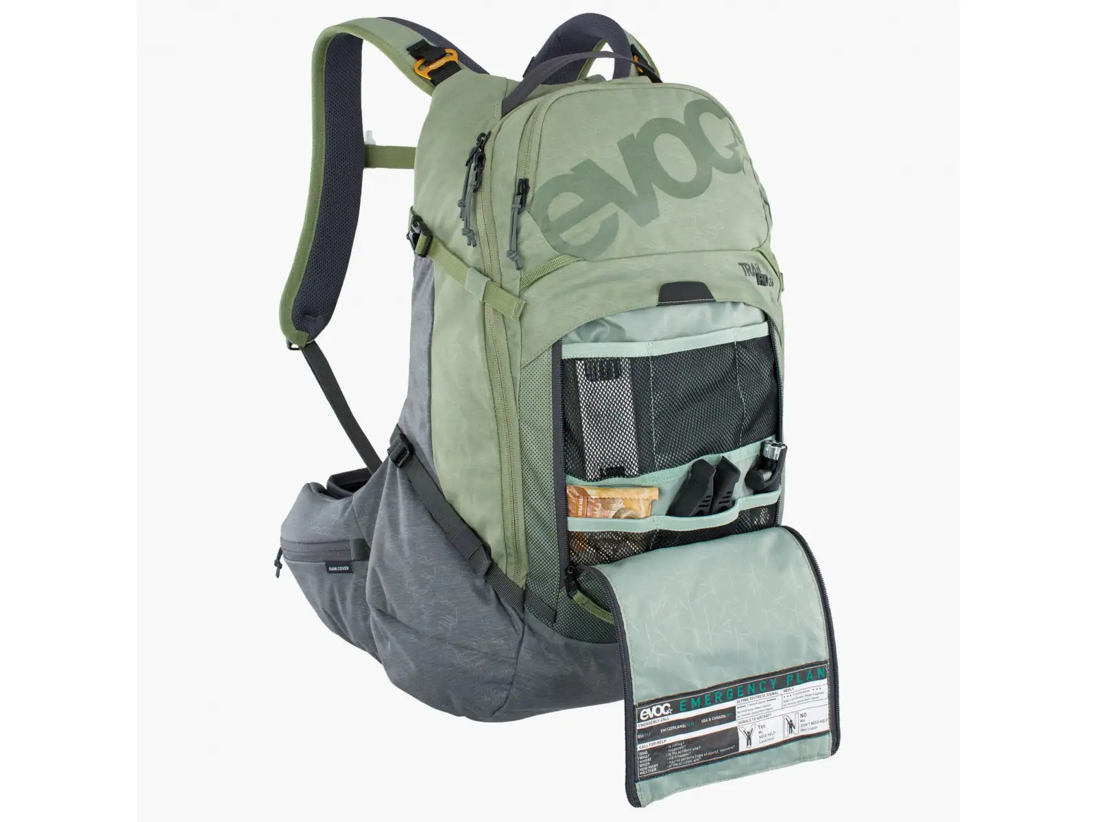 Evoc Trail Pro 26 plecak 26 l light olive/carbon grey