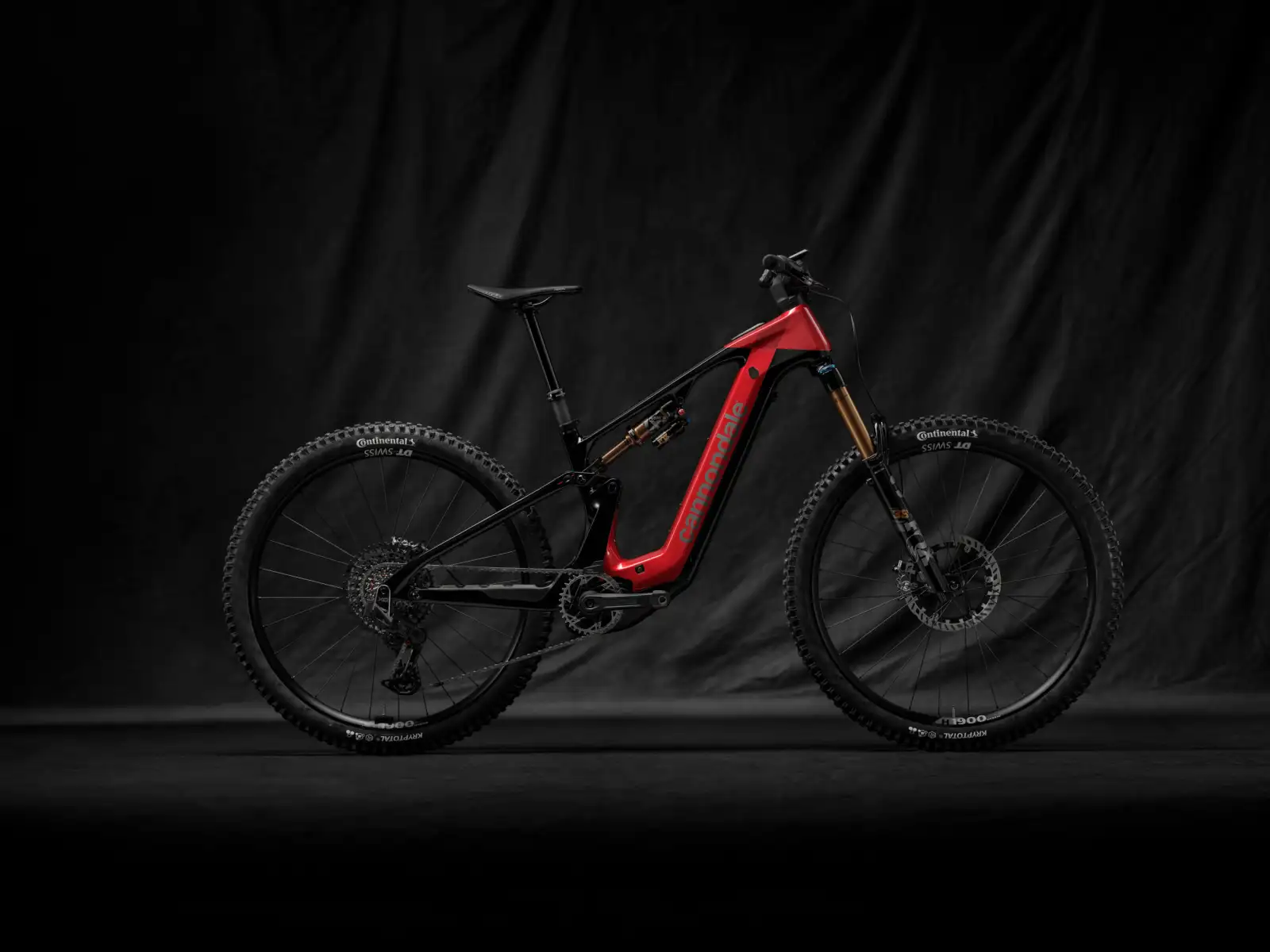 Cannondale Moterra Carbon 1 pełne zawieszenie rower elektryczny Metallic Red