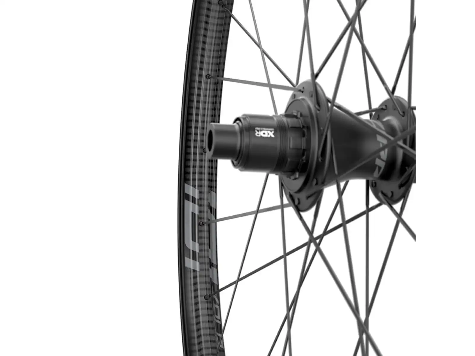 Zipp 101 XPLR Carbon Disc TL CL 12x142 mm tylne koło czarna
