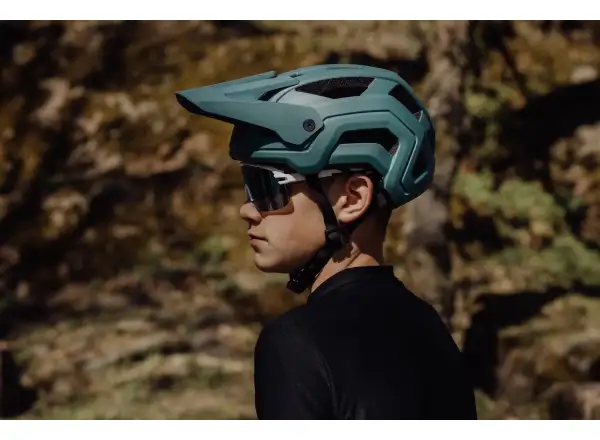 Force Trail kask MTB petrolowa