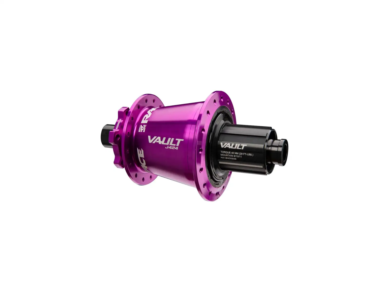 Race Face Vault tylna piasta 12x148 mm BST 424J, XD, 32 otworów fioletowa
