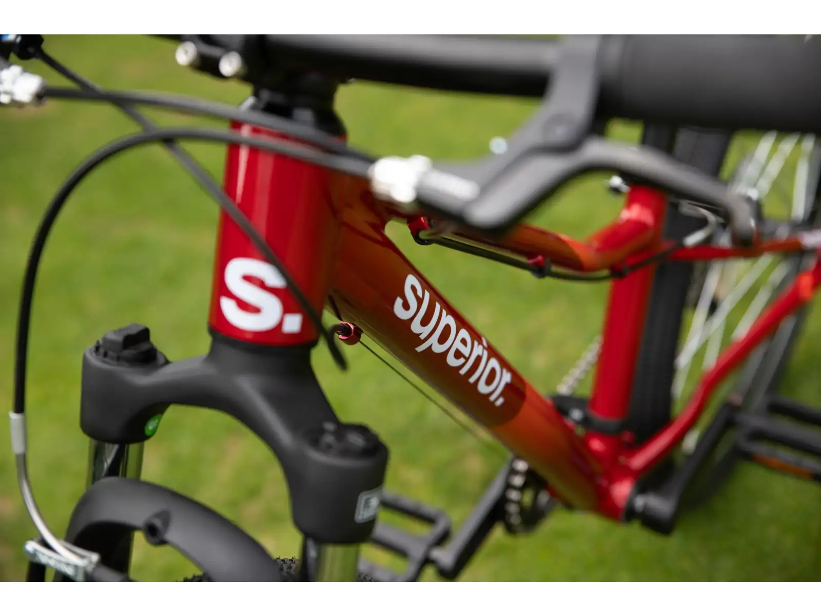 Superior RACER 24 rower dziecięcy Gloss Racing Red