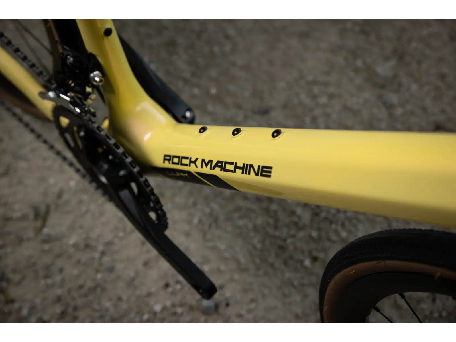 Rock Machine Lukk CR 60 rower żwirowy Gloss Sulfur Yellow