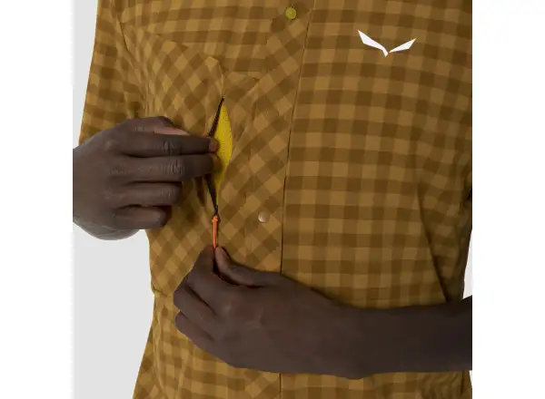 Salewa Puez Dry męska koszula Bombay Brown