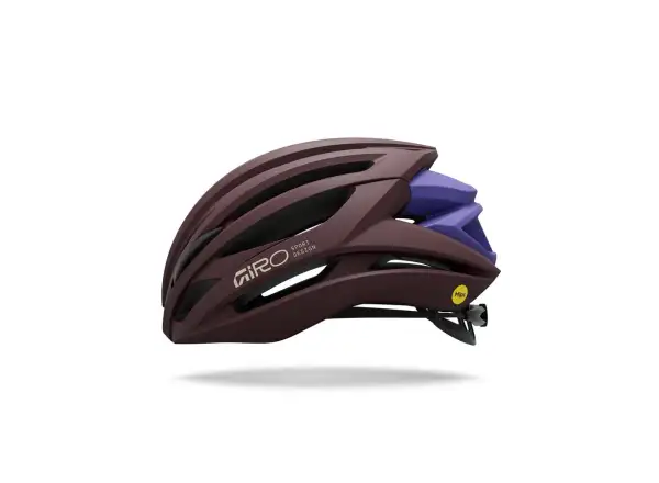 Giro Syntax MIPS kask szosowy Mat Dark Maroon