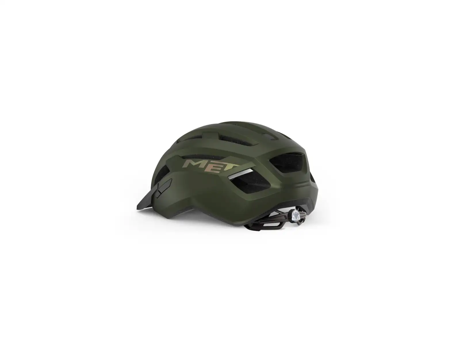 MET Allroad kask rowerowy Olive Iridescent