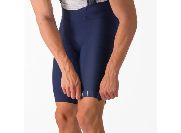 Castelli Espresso 3 męskie spodenki z wkładką i szelkami Belgian Blue